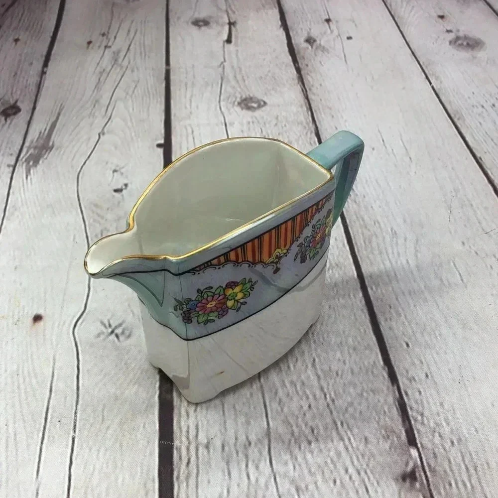 vintage noritake hand painted creamer